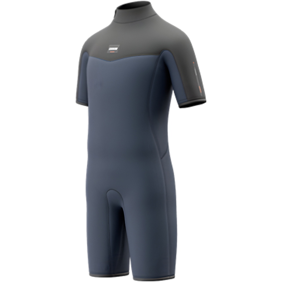 2026 Mystic Bambino Star 3/2mm Back Zip Shorty Muta 35000.260055 - Black / Navy